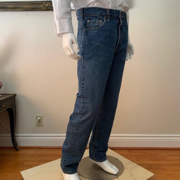 LEVI'S 516 Slim Fit Straight Leg Red Tab Men's Zip Closure Jeans - Picture 5 of 9